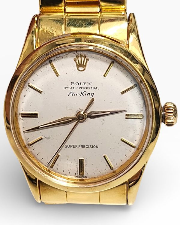Rolex Air-King 34MM Silver Dial Oyster Bracelet (5506)