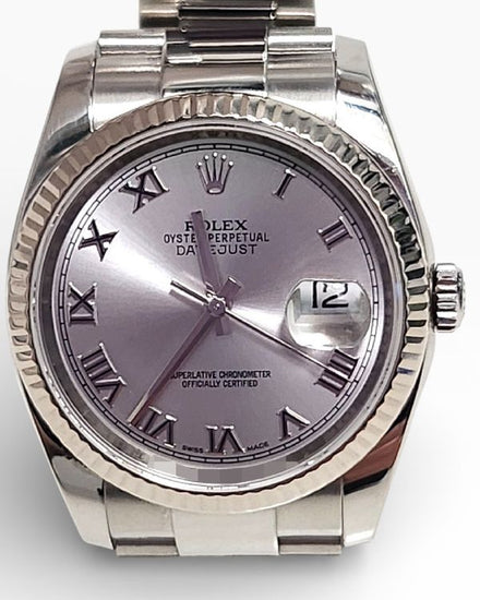 Rolex Datejust 36MM Silver Dial Oyster Bracelet (116234)