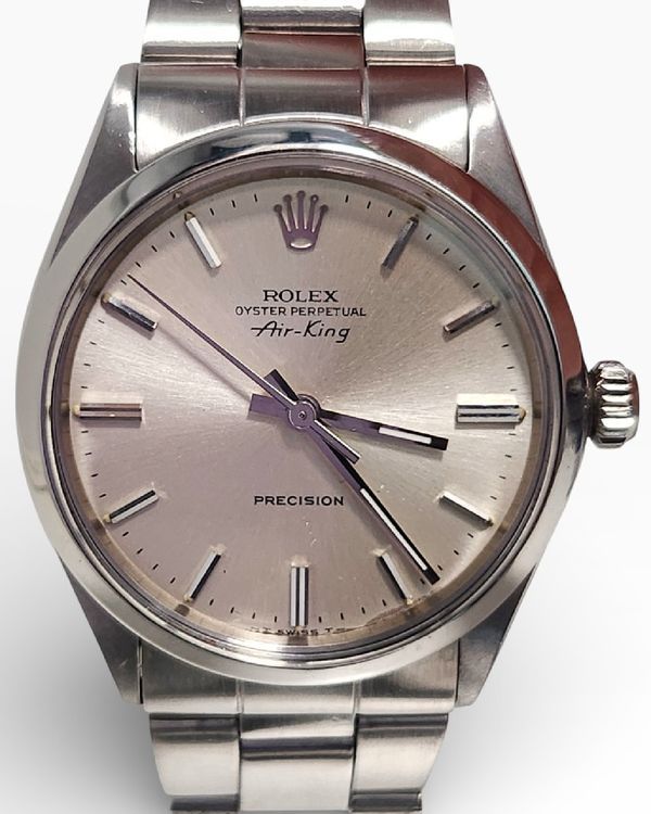 Rolex Air-King 34MM Silver Dial Oyster Bracelet (5500)