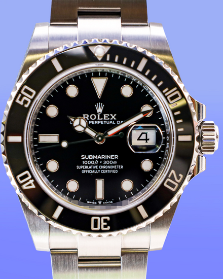 No Reserve - 2026 Rolex Submariner Date 41MM Black Dial Oyster Bracelet (126610LN)