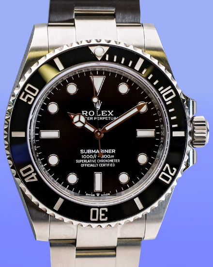 No Reserve - 2026 Rolex Submariner No-Date 41MM Black Dial Oyster Bracelet (124060)
