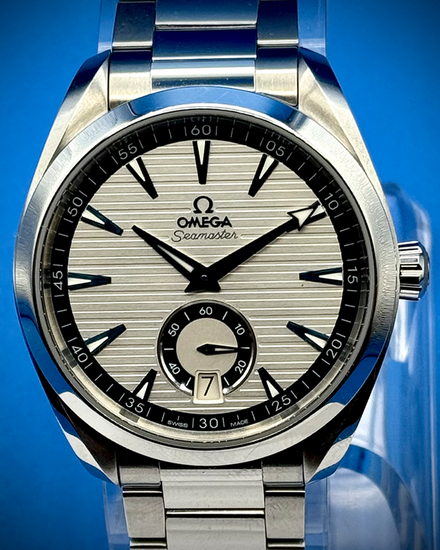 2022 Omega Seamaster Aqua Terra 150M 41MM Silver Dial Steel Bracelet (220.10.41.21.02.004)