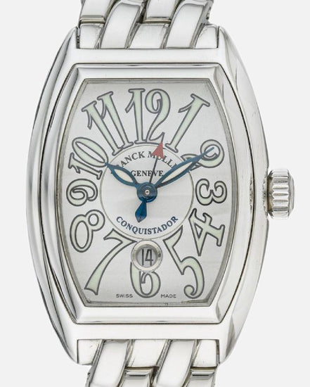 Franck Muller Conquistador 39MM White Dial Steel Bracelet (8002 L SC)