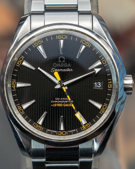 No Reserve - Omega Seamaster Aqua Terra 150M 15,000 Gauss 41.5MM Black Dial Steel Bracelet (231.10.42.21.01.002)