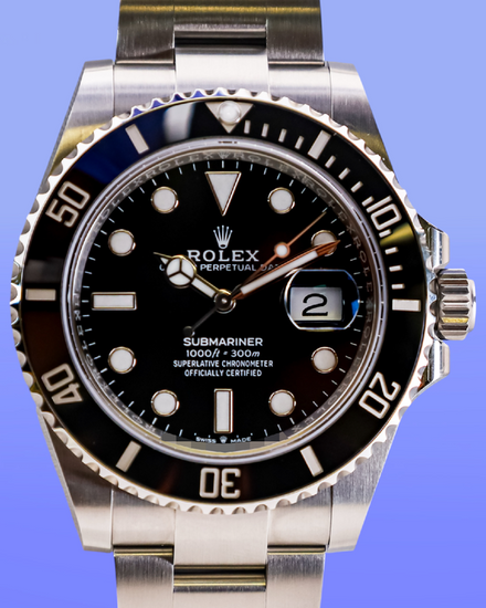 No Reserve - 2025 Rolex Submariner Date 41MM Black Dial Oyster Bracelet (126610LN)