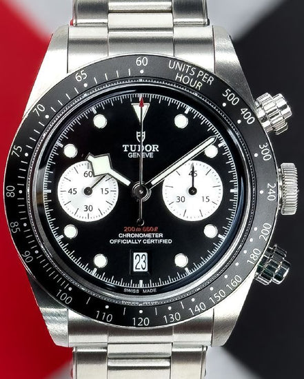 2024 Tudor Black Bay Chrono 41MM Black Dial Steel Bracelet (79360N)