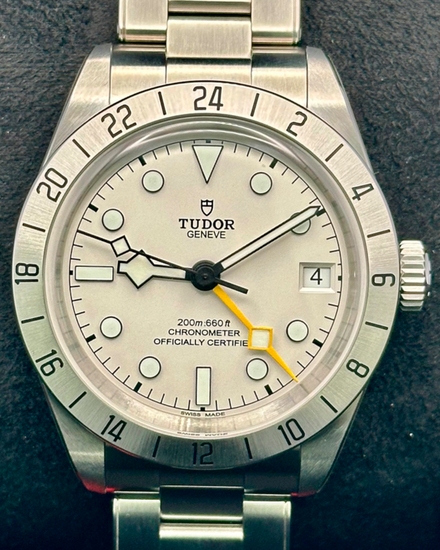 2026 Tudor Black Bay Pro GMT 39MM White Dial Steel Bracelet (79470)