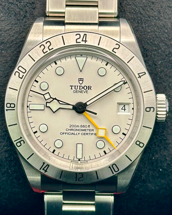 2026 Tudor Black Bay Pro GMT 39MM White Dial Steel Bracelet (79470)