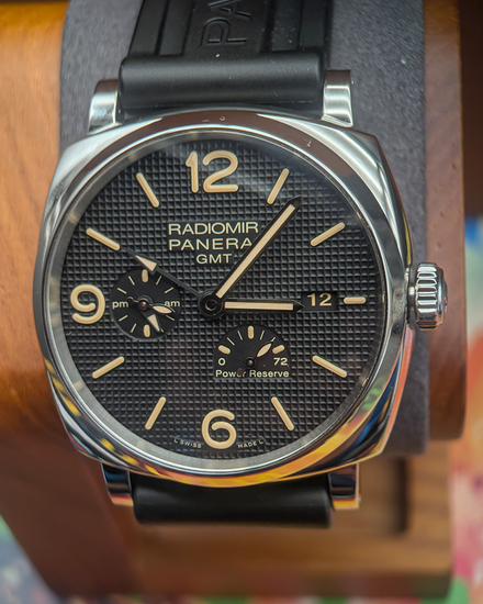 2019 Panerai Radiomir 1940 3 Days 45MM Black Dial Rubber Strap (PAM00628)