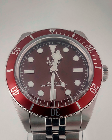 2025 Tudor Black Bay 58' 39MM Red "Burgundy" Dial Steel Bracelet (7939A1A0RU)
