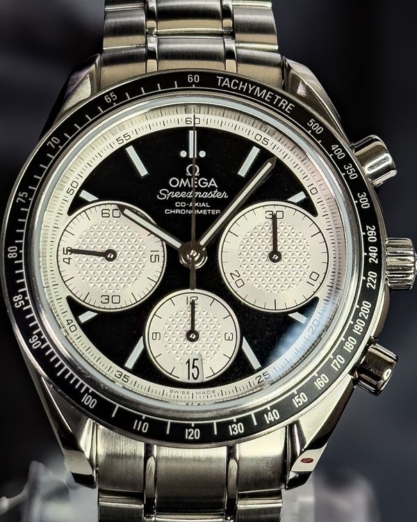 2018 Omega Speedmaster Racing 40MM Black Dial Steel Bracelet (326.30.40.50.01.002)