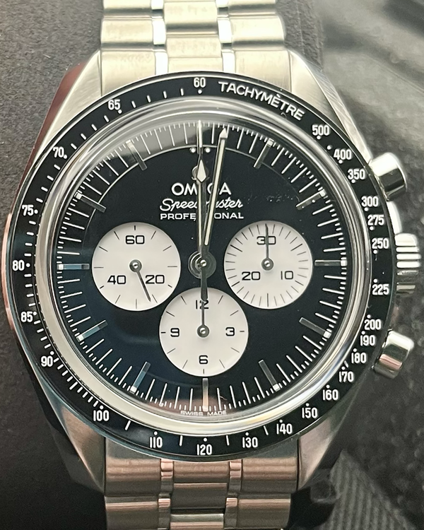 2026 Omega Speedmaster Professional Moonwatch 42MM Black Dial Steel Bracelet (310.30.42.50.01.004)