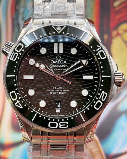 2026 Omega Seamaster Diver 300M "Seaweed" 42MM Green Dial Steel Bracelet (210.30.42.20.10.001)