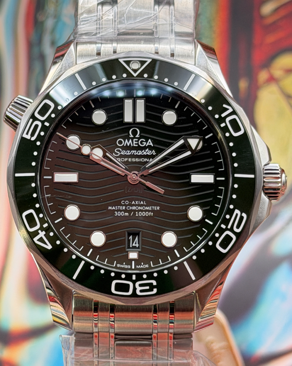 2026 Omega Seamaster Diver 300M "Seaweed" 42MM Green Dial Steel Bracelet (210.30.42.20.10.001)