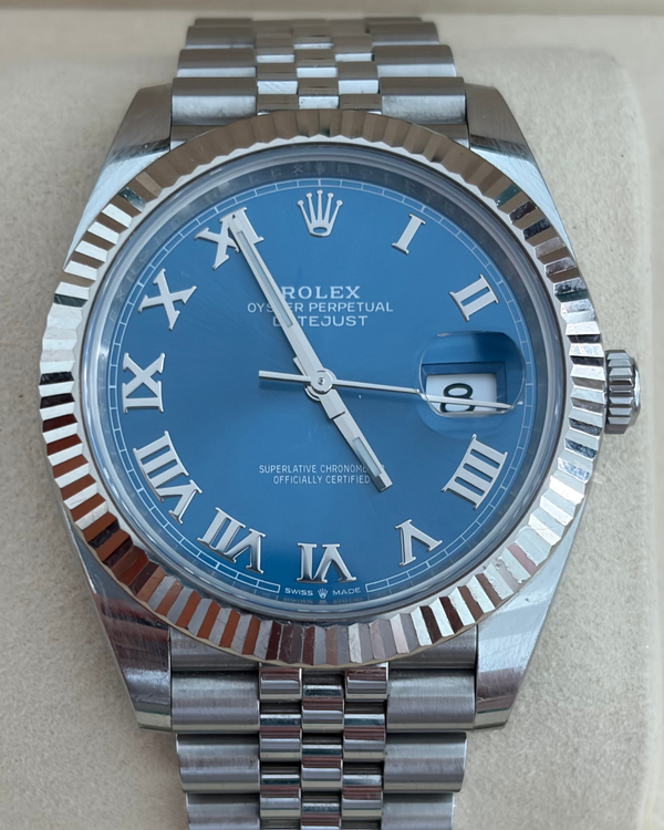 Rolex Datejust 41MM Blue Dial Jubilee Bracelet (126334)