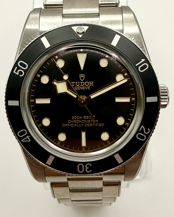 2025 Tudor Black Bay 54 37MM Black Dial Steel Bracelet (79000N)