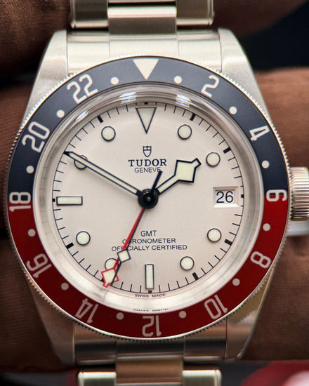 2026 Tudor Black Bay GMT "Pepsi" 41MM White Dial Steel Bracelet (79830RB)