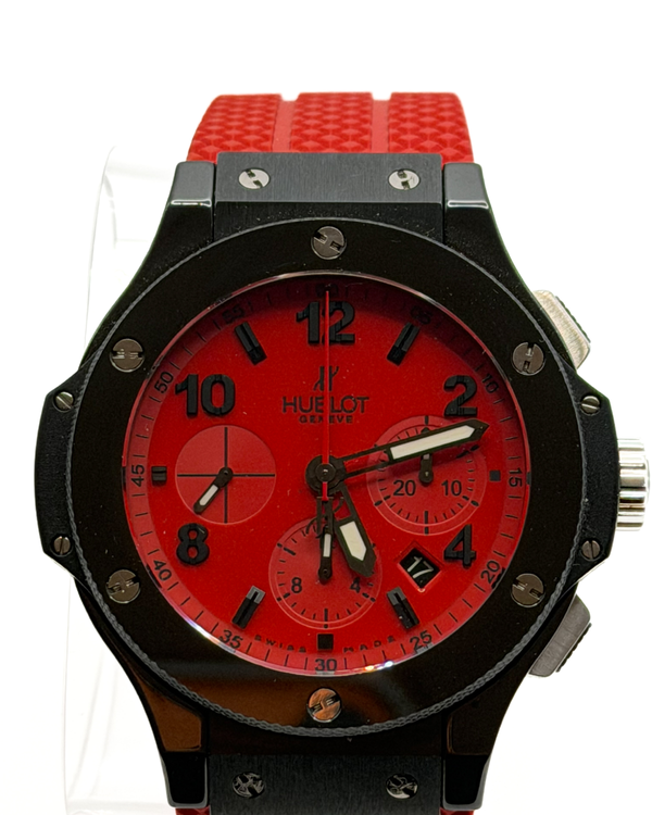 2009 Hublot Big Bang Red Magic L.E. 44MM Red Dial Rubber Strap (301.CE.1201.RX)