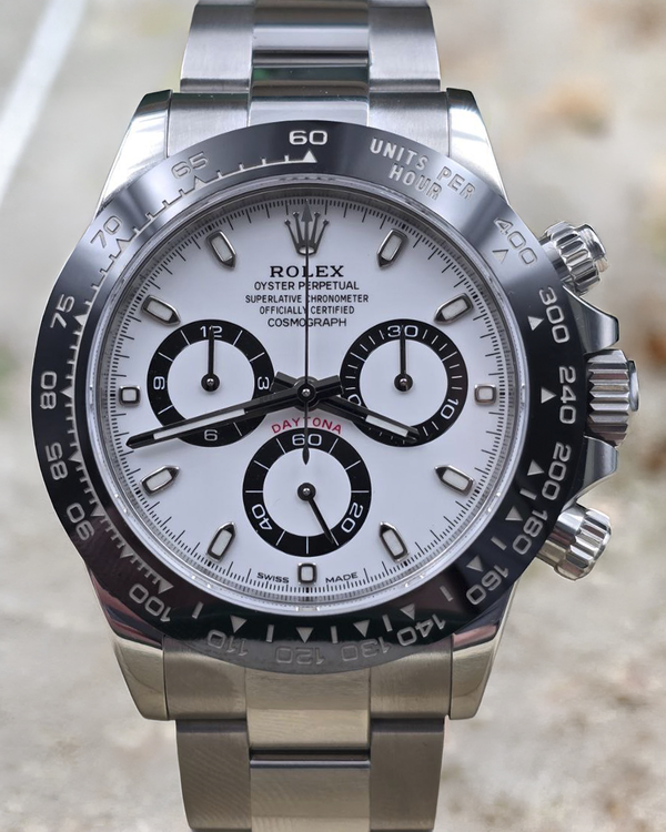 2023 Rolex Cosmograph Daytona "Panda" 40MM White Dial Oyster Bracelet (116500LN)