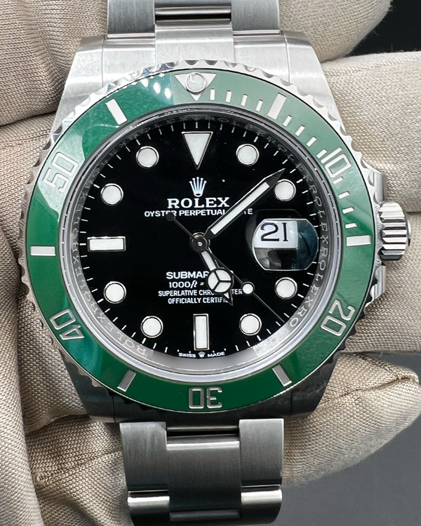 2024 Rolex Submariner Date "Starbucks" 41MM Black Dial Oyster Bracelet (126610LV)
