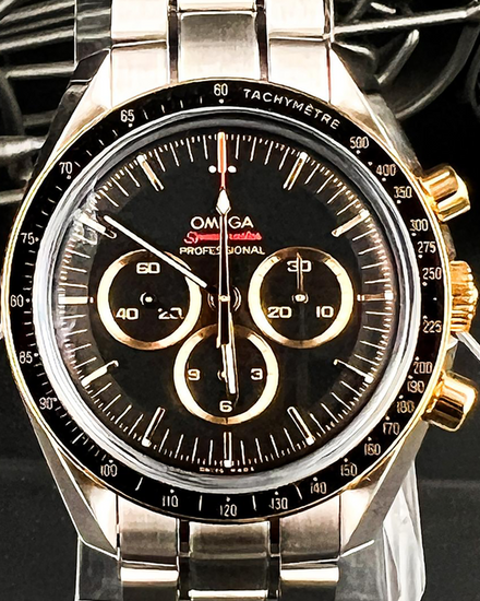 2018 Omega Speedmaster Tokyo 2020 L. E. 42MM Black Dial Steel Bracelet (522.20.42.30.01.001)