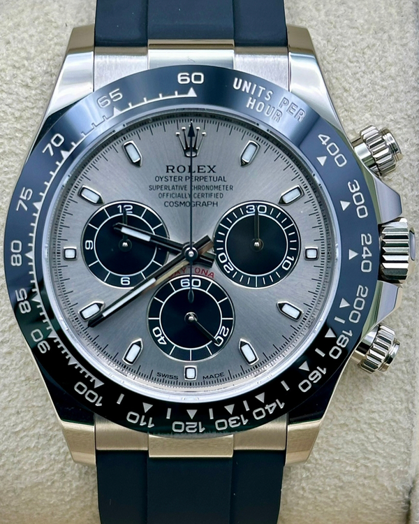 2021 Rolex Cosmograph Daytona "Ghost" 40MM Grey Dial Oysterflex Strap (116519LN)
