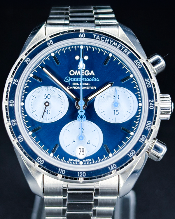 2024 Omega Speedmaster "Orbis Edition" S.E. 38MM Blue Dial Steel Bracelet (324.30.38.50.03.002)