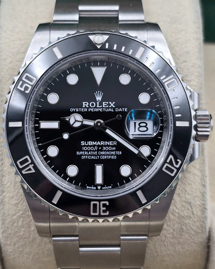 2024 Rolex Submariner Date 41MM Black Dial Oyster Bracelet (126610LN)