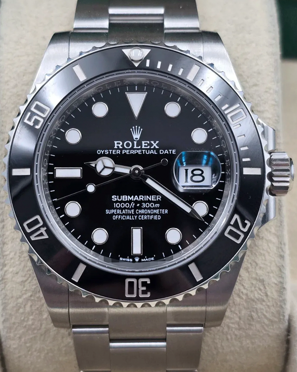 2024 Rolex Submariner Date 41MM Black Dial Oyster Bracelet (126610LN)