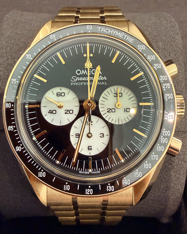 2026 Omega Speedmaster Professional Moonwatch 42MM Black Dial Rose Gold Bracelet (310.60.42.50.01.002)