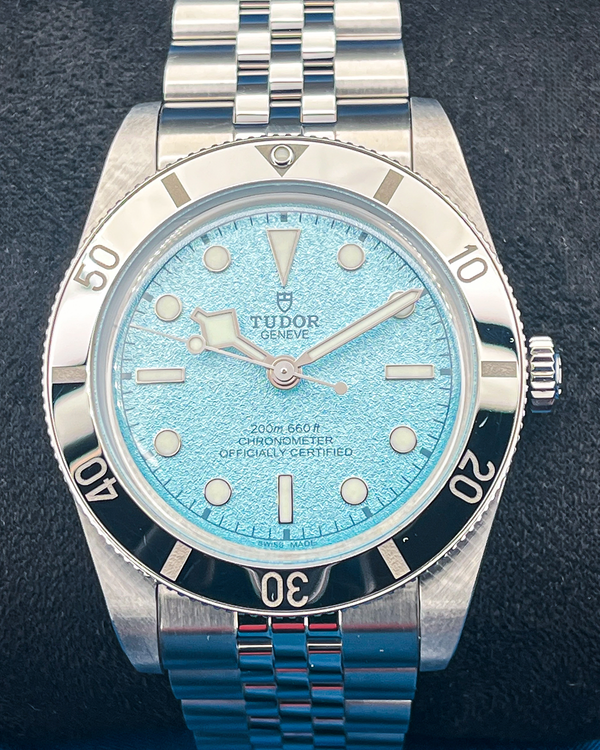 2025 Tudor Black Bay '54 "Lagoon Blue" 37MM Blue Dial Steel Bracelet (79000)