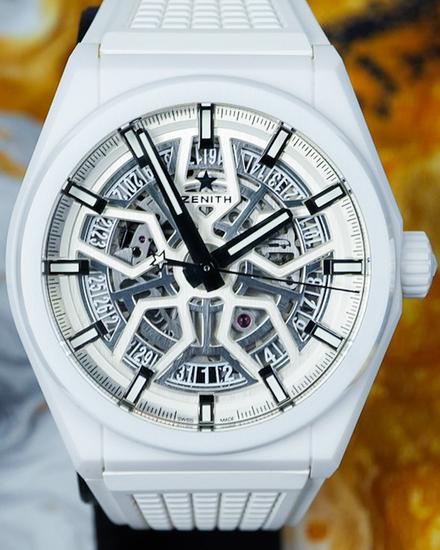 2022 Zenith Defy Classic 41MM Skeleton Dial Rubber Strap (49.9002.670/01.R792)