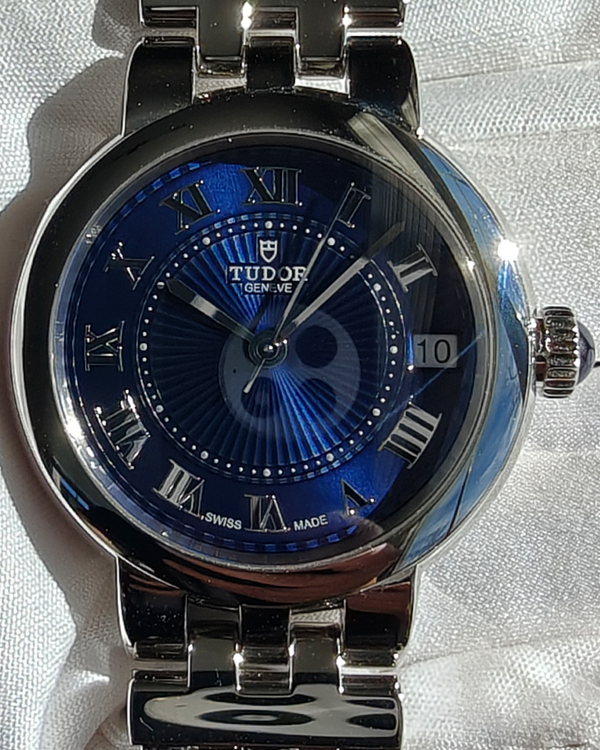 2026 Tudor Clair De Rose 34MM Blue Dial Steel Bracelet (35800)