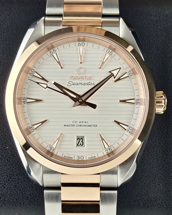 2021 Omega Seamaster Aqua Terra 150M 38MM Silver Dial Two-Tone Bracelet (220.20.38.20.02.001)
