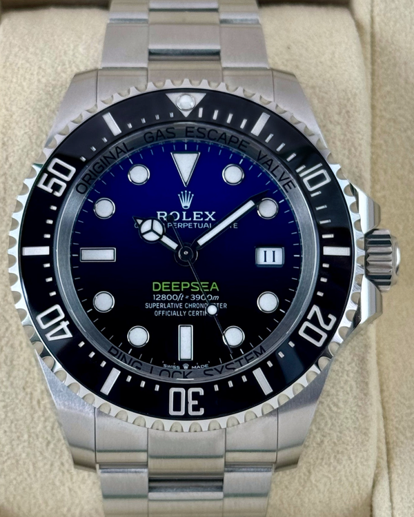 2023 Rolex Sea-Dweller Deepsea "James Cameron" 44MM Blue Dial Oyster Bracelet (136660)