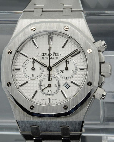Audemars Piguet Royal Oak Chronograph 41MM Silver Dial Steel Bracelet (26320ST.OO.1220ST.02)