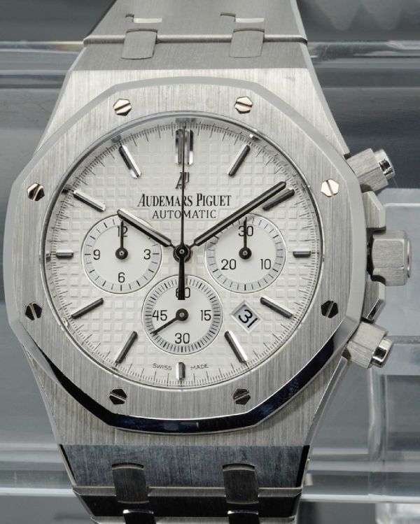 Audemars Piguet Royal Oak Chronograph 41MM White Dial Steel Bracelet (26320ST.OO.1220ST.02)