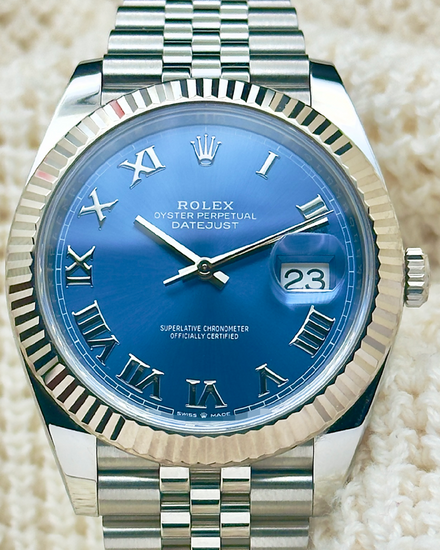 2021 Rolex Datejust 41MM Blue Dial Jubilee Bracelet (126334)