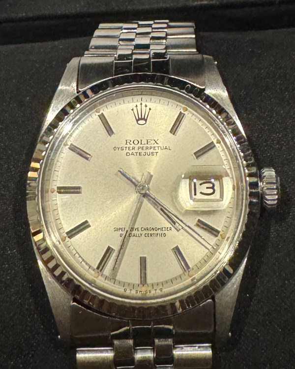 Rolex Datejust 36MM Silver Dial Jubilee Bracelet (16014)