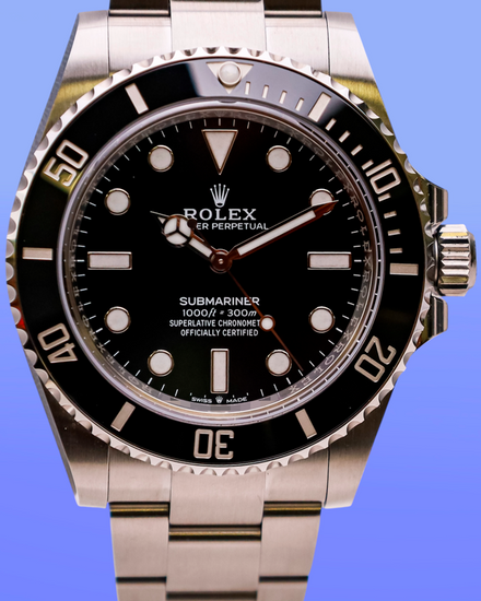 No Reserve - 2026 Rolex Submariner No-Date 41MM Black Dial Oyster Bracelet (124060)