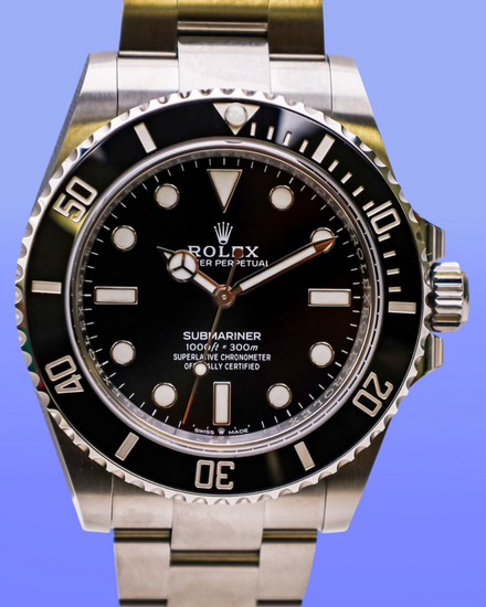 No Reserve - 2026 Rolex Submariner No-Date 41MM Black Dial Oyster Bracelet (124060)