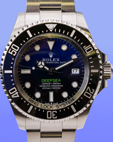 2026 Rolex Sea-Dweller Deepsea "James Cameron" 44MM Blue Dial Oyster Bracelet (136660)