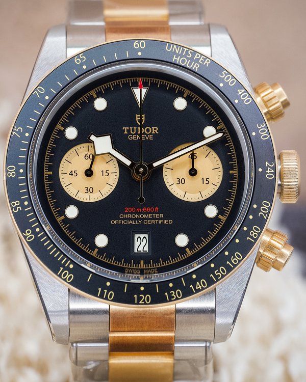 2026 Tudor Black Bay Chrono S&G 41MM Black Dial Two-Tone Bracelet (M79363N)