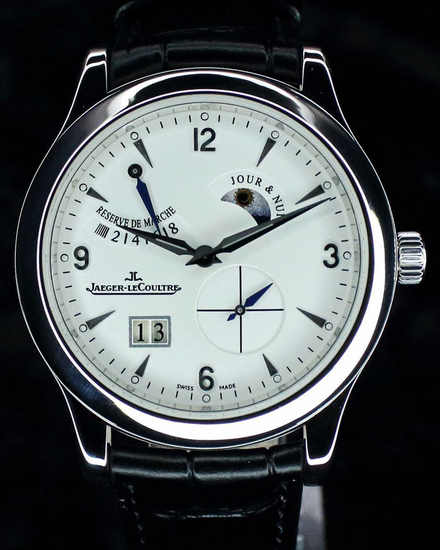 2013 Jaeger-LeCoultre Master Eight Days 41.5MM Silver Dial Leather Strap (Q1608420)