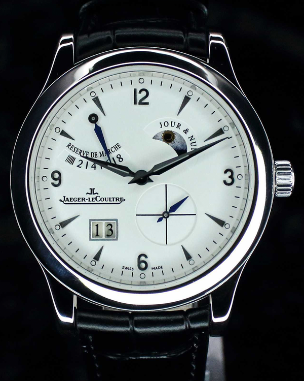 2013 Jaeger-LeCoultre Master Eight Days 41.5MM Silver Dial Leather Strap (Q1608420)