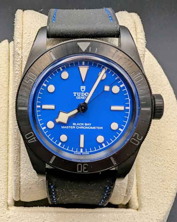 2025 Tudor Black Bay 41MM Blue Dial Leather Strap (79210CNU)
