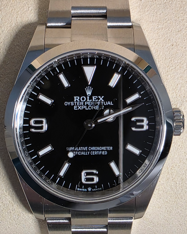 2026 Rolex Explorer 36MM Black Dial Oyster Bracelet (124270)