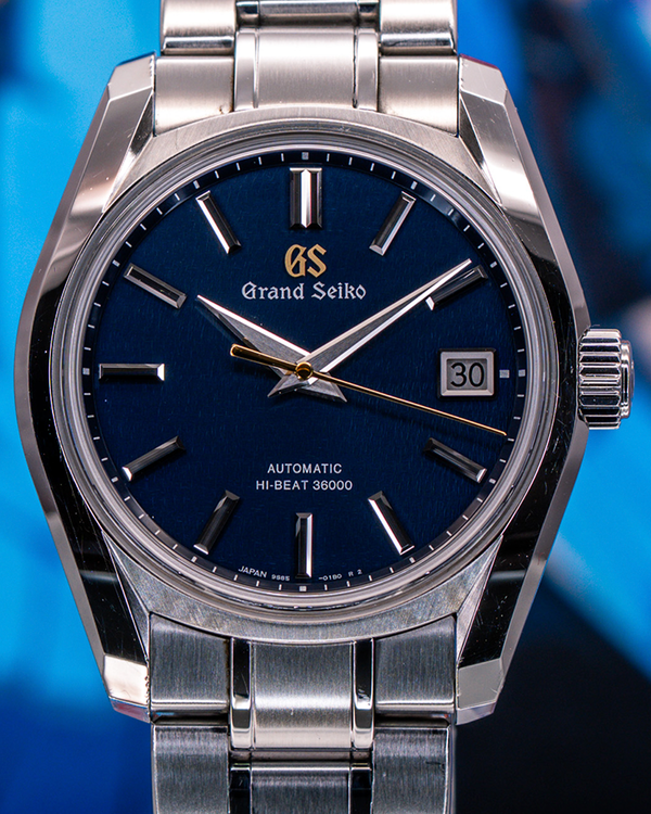 2020 Grand Seiko Heritage Collection "Shūbun" 40MM Blue Dial Steel Bracelet (SBGH273G)
