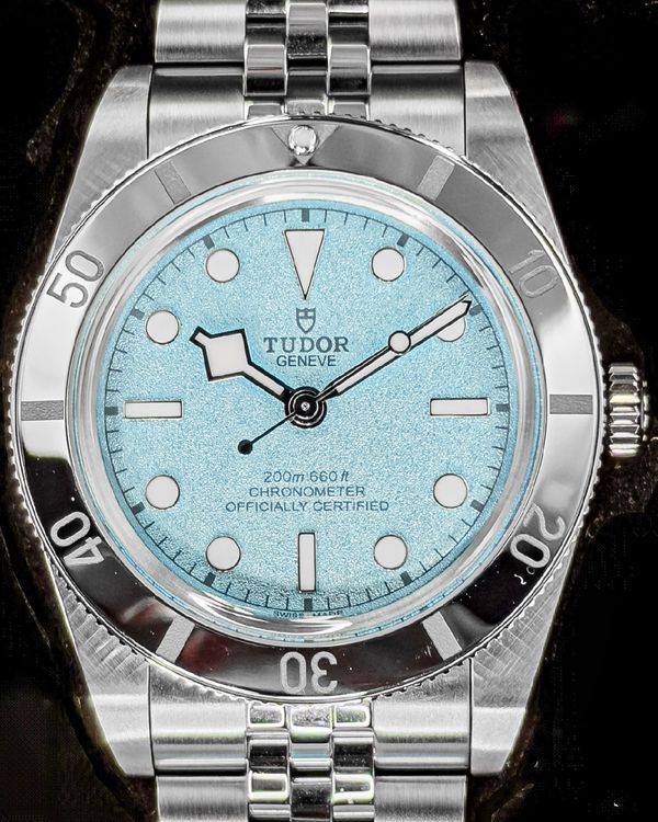 No Reserve - 2025 Tudor Black Bay 54 "Lagoon Blue" 37MM Blue Dial Steel Bracelet (79000)
