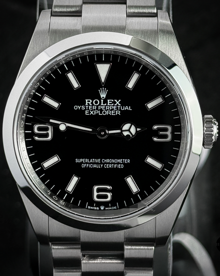 2026 Rolex Explorer 36MM Black Dial Oyster Bracelet (124270)